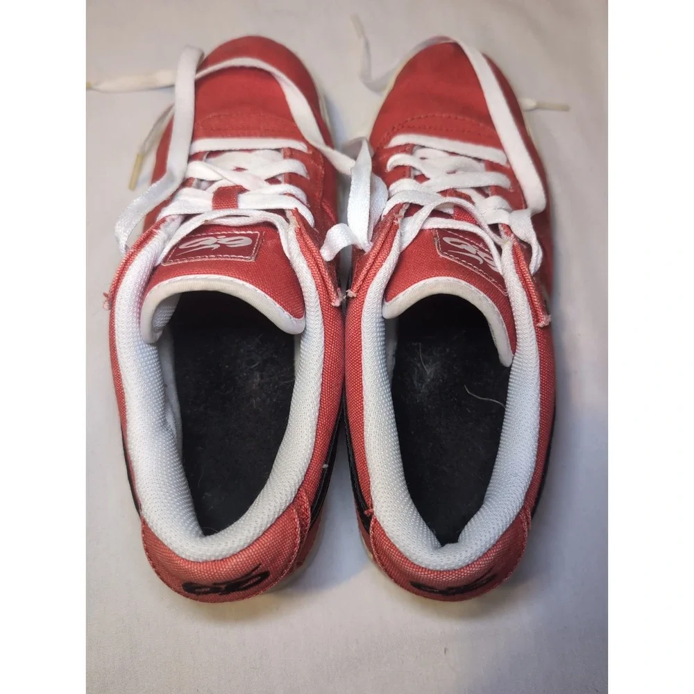 Nike 6.0 Mavrk Low 2 Canvas Red White Sneakers Men's Sz 8.5 Shoes 442475-600